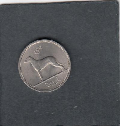 Beschrijving: 6 Pence DOC